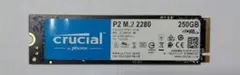 Crucial P2 M.2 2280 NVMe 250GBのサムネイル