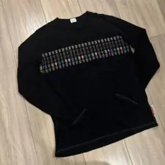 drug store's ドラッグストアーズ ロンT 黒 L