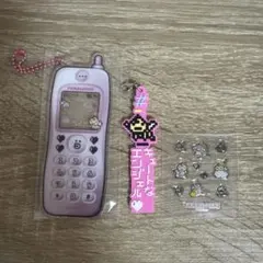 たまごっち トレーディングなつかしガラケーキーホルダー　くりてんのサムネイル