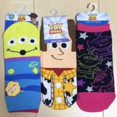 トイストーリー★スニーカーソックス3Pセット