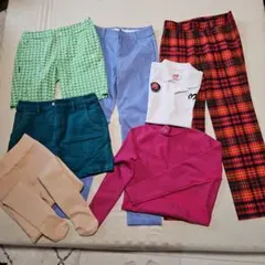 レディースゴルフウェアまとめ売り7点