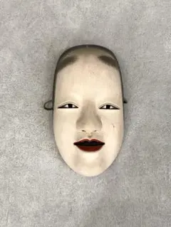 能面 小面 木彫り 伝統工芸品 - メルカリ