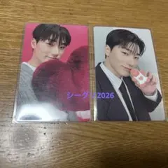 ATEEZ シーグリ2026 トレカ　サン