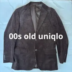 00s old uniqlo テーラードジャケット ブラウン