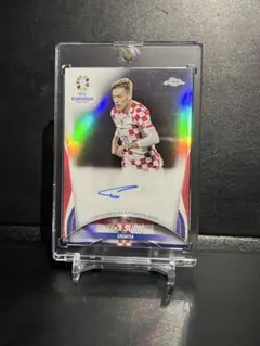 【マグホ付き】Topps Chrome ルカ・スチッチ auto クロアチア代表