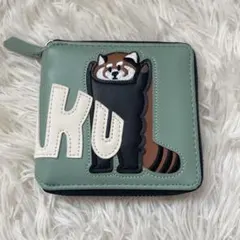 イカク ikaku graniph 財布 グラニフ　ジップウォレット　少し破れのサムネイル