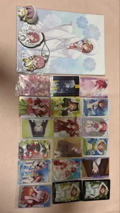 【大幅値下げ】五等分の花嫁 まとめ売り白無垢 イラストボード ウエハースカード