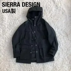 USA製SIERRA DESIGNS　シェラデザイン　マウンテンパーカーブラック