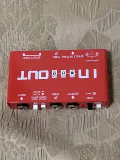 CAJ IN AND OUT バッファー内蔵ジャンクションボックス 付属品完備