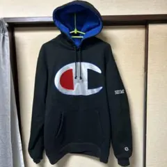 Champion SUPREME コラボ パーカー