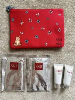 SK-II エスケーツー　シートマスク&洗顔料　ポーチ付のサムネイル