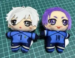 ブルロ展　ぬいぐるみ　凪玲王セット