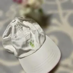 Ralph Lauren GOLF キャップ ホワイト　ピンク　黄緑のサムネイル