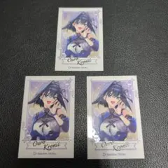 ホロライブ ランダムチェキ風カード オーロ・クロニー 3枚セット