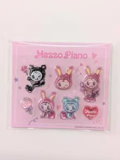 早い者勝ち セブンイレブン ナルミヤキャラクターズ ぷっくりシール メゾピアノ