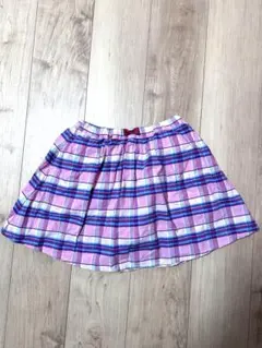 未使用☆エニィファム☆スカパン チェック柄