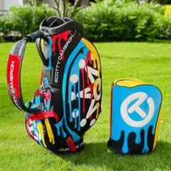 即発送 スコッティキャメロン 新作 スタンド式キャディバッグ 軽量ゴルフバッグ スコッティキャメロン 新作 スタンド式キャディバッグ 軽量ゴルフ