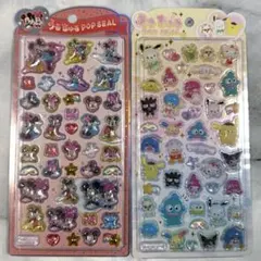 【正規品】ミッキー ミニー サンリオ うるちゅるPOPシール 匿名配送