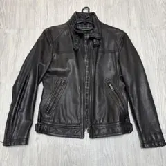Burberry バーバリーブラックレーベル　シングルレザージャケット