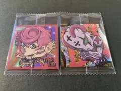 ⑤ ジョジョの奇妙な冒険 シール ウエハース　ウナ＆S・G