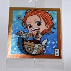 ワンピース ウエハースシール log7  ノーマル ナミ