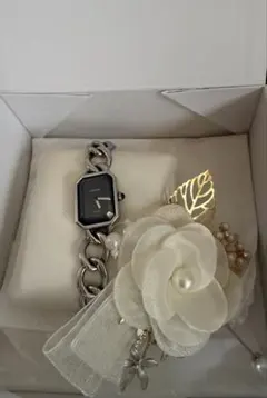 期間限定！美品！大幅値下！CHANEL プルミエール チェーンウォッチ 本体のサムネイル