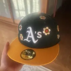 New Era 59FIFTY 花柄キャップ 7 1/4