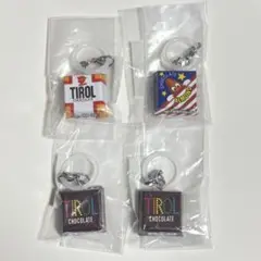 チロルチョコ めじるしアクセサリー ミルクヌガー コーヒーヌガー アーモンド