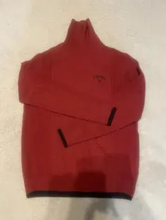 Callaway 赤 ハイネックセーター