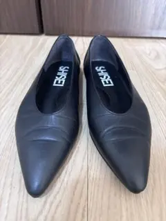 ロコ　SHISEI ダークブラウン ポインテッドトゥ フラットシューズ ロコ様 専用 SHISEI ダークブラウン ポインテッドトゥ フラット