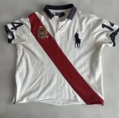 POLO ラルフローレン エンブレム ビッグポニー刺繍ポロシャツ