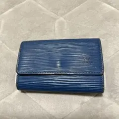 Louis Vuitton エピレザー 青 キーケース