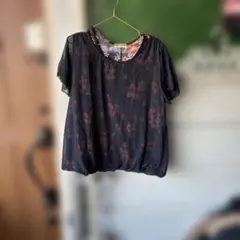 L*a様 №32 ネイビーレディーストップス3L