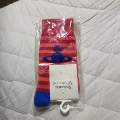 Vivienne Westwood ストライプソックス　レッド