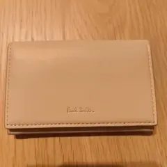 【美品】Paul Smith 名刺入れ サプルレザー　555414 W052