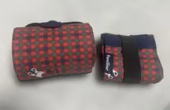 ファミリア familiar シュパットエコバッグ ファミリアチェックレッド２点