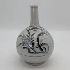 古伊万里 染付通い徳利 伊万里焼 有田焼 酒瓶 花器 フラワーベース 花瓶 花入 古伊万里 染付通い徳利 伊万里焼 有田焼 酒瓶 花器 フラワーベース