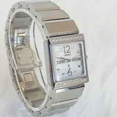 SEIKO ルキア カリテ 27P天然ダイヤ装飾 スクエア レディース腕時計 2026年最新】セイコー ルキア カリテの人気アイテム - メルカリ