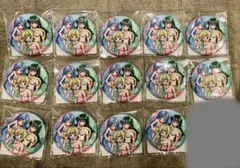 ぴちぴちピッチ 特典 集合絵 るちあ 波音 リナAMNIBUS 缶バッジ 14点