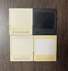 ゲームキューブメモリーカード4個セット