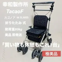 テイコブ カゴノアM SLM05 シルバーカー 折りたたみ 美品のサムネイル