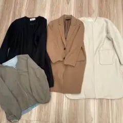 ウールコート キャメル