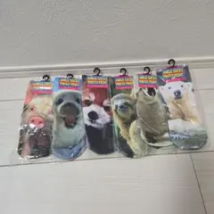 動物柄アンクルソックス6足セット