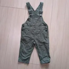branshes オーバーオール 100cm オリーブグリーン