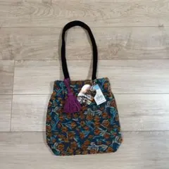 salle de bal Craft India ハンドバッグ マニ BL