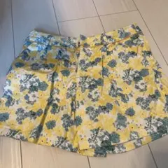花柄 ショートパンツ キュロット