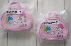 新品⑥キキ＆ララ 50周年記念ミニポーチ2個セット