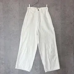 大人カジュアル♪ ロデオクラウンズ ペインター デニムパンツ ホワイト XSのサムネイル