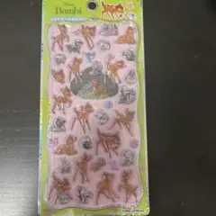 な*ん様 正規品　ディズニー バンビ プチドロップステッカー　ボンボンドロップシ