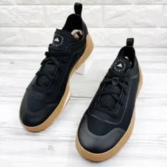 アディダスバイステラマッカートニー　スニーカー　トレイノ　ブラック　26.5cm